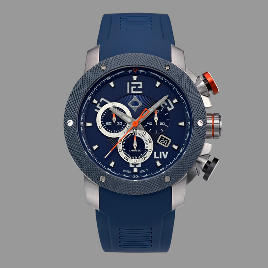 GX1 Titan Blue Chrono Sample