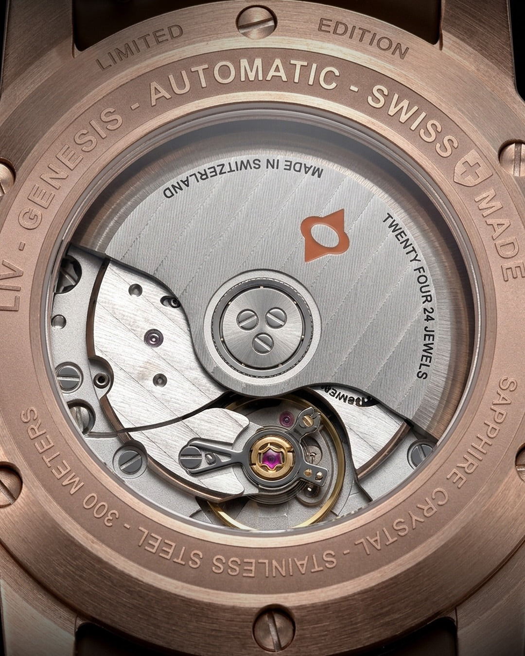 24-jewel Swiss automatic