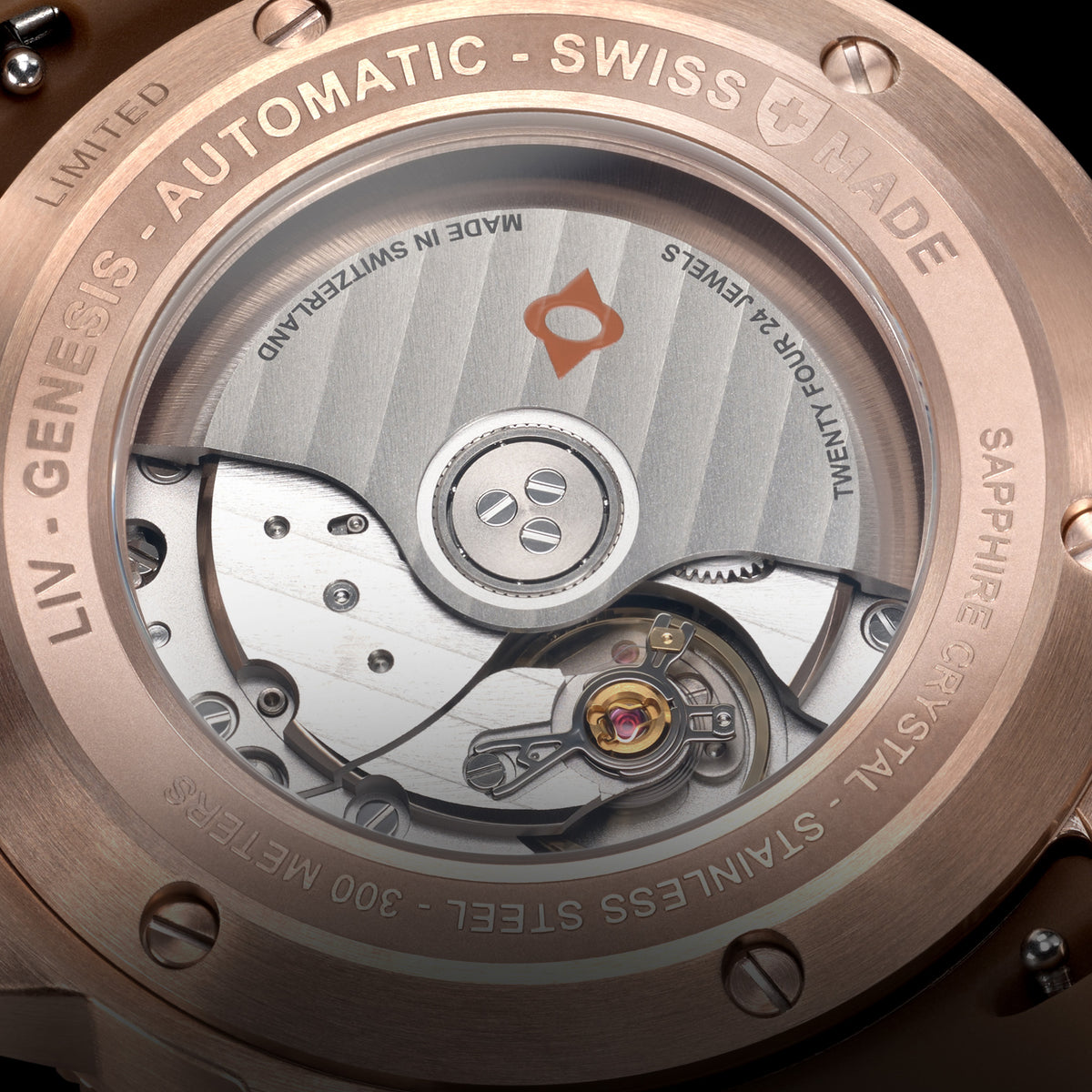 24-Jewel Swiss automatic