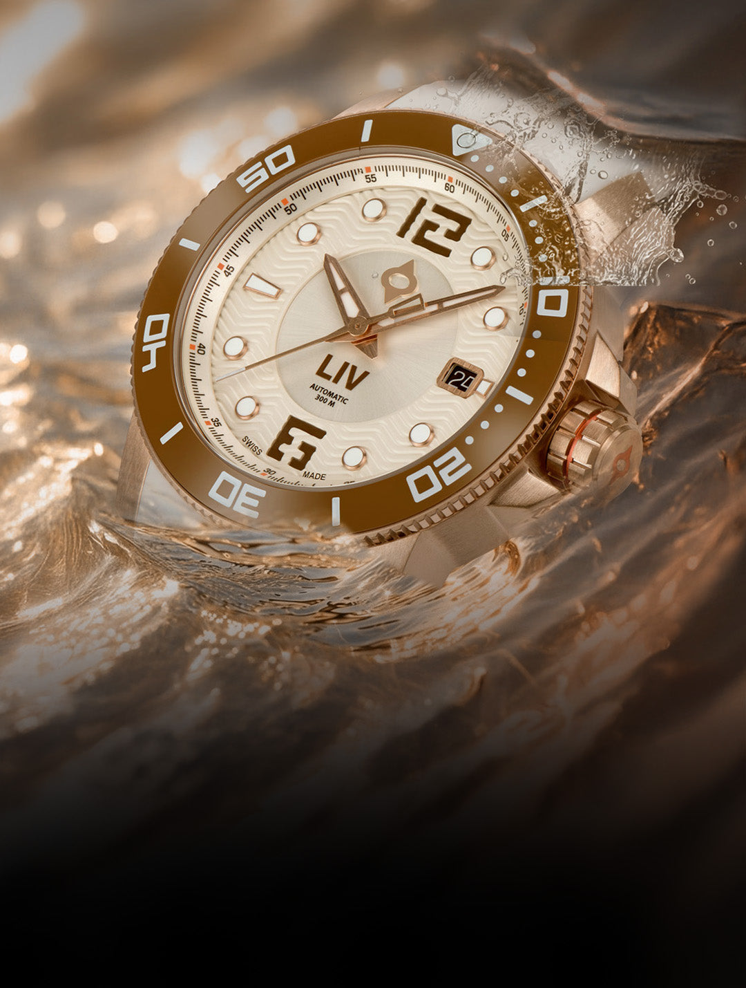 NEW! GX-Diver's 41mm Bavarian Rose Fusion – LIV Swiss Watches