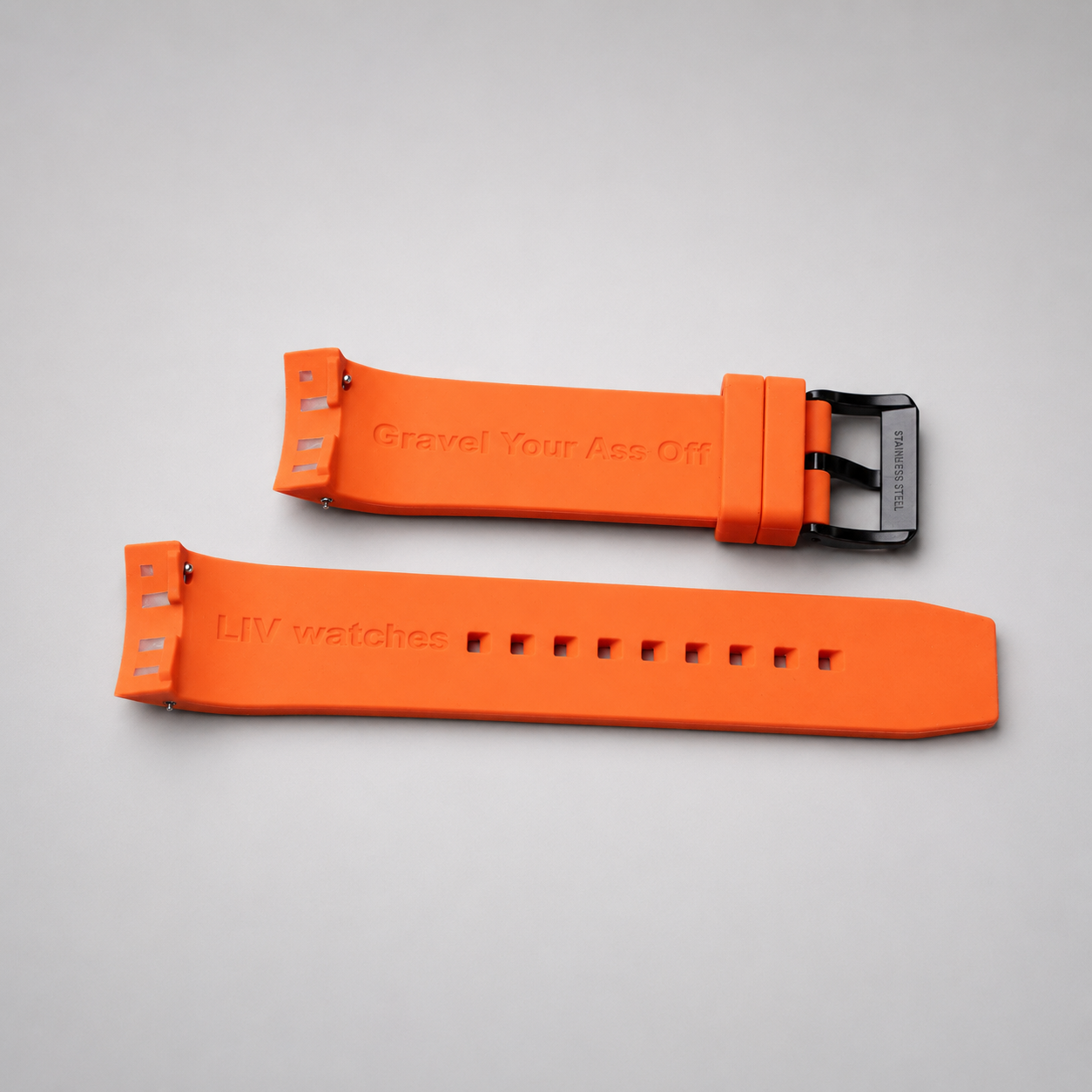 Orange Gravel Strap
