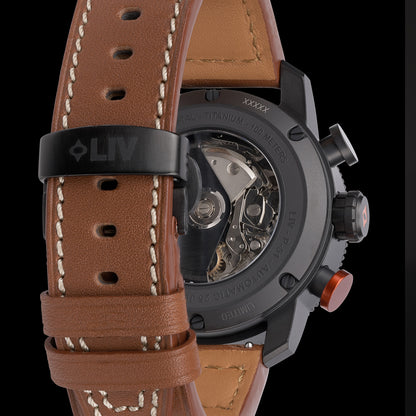 P-51 Titan Chrono Schwarz / Orange