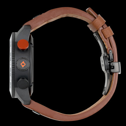 P-51 Titan Chrono Schwarz / Orange