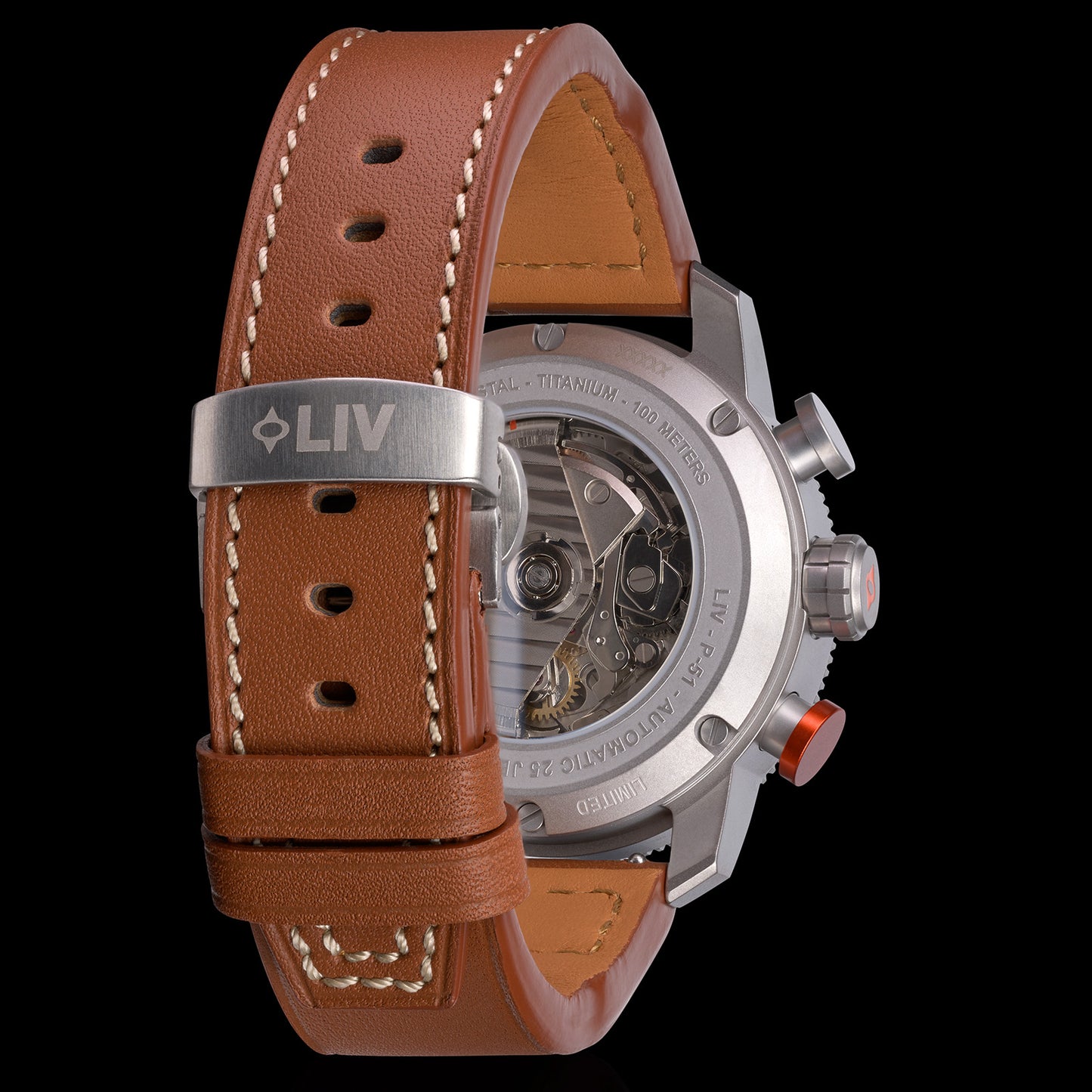 ✈︎ P-51 Pilot's StrawBoss2 Ti Chrono