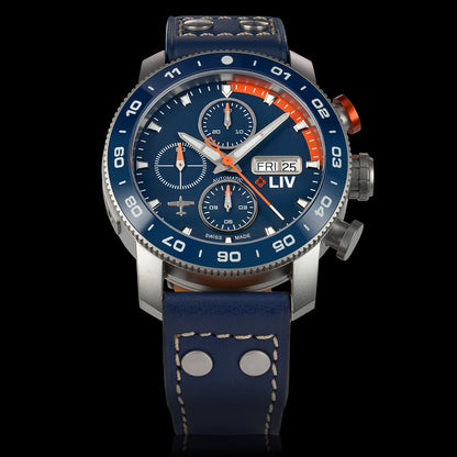 ✈︎ P-51 Pilot's StrawBoss2 Ti Chrono