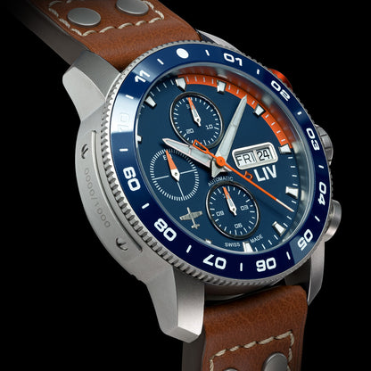 ✈︎ P-51 Pilot's StrawBoss2 Ti Chrono