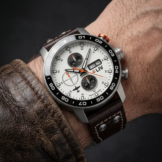 NEW! P-51 Big Pilot Full Lume 2.0 Dark Italian