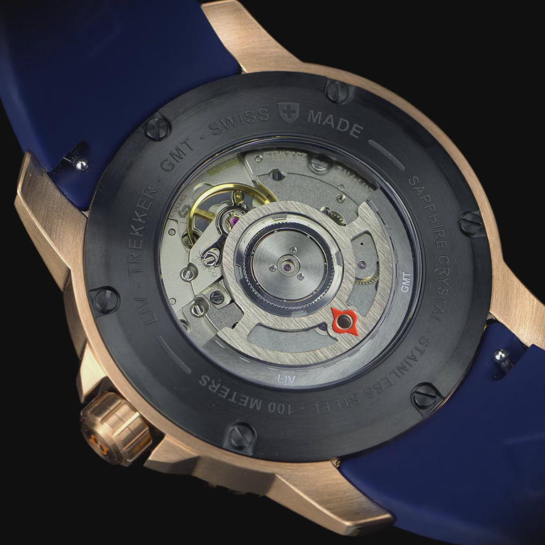 25-Jewel Swiss GMT Automatic