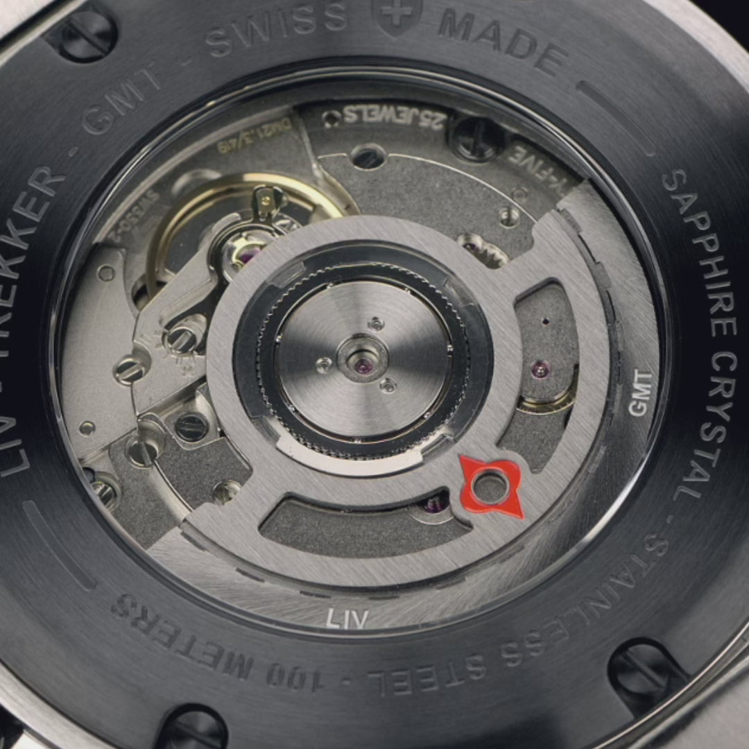 25-Jewel Swiss GMT Automatic