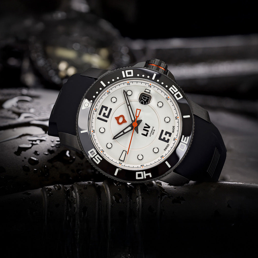 Shop GX-Diver's 44mm Full Lume Swiss Made Auto Watch – LIV Swiss