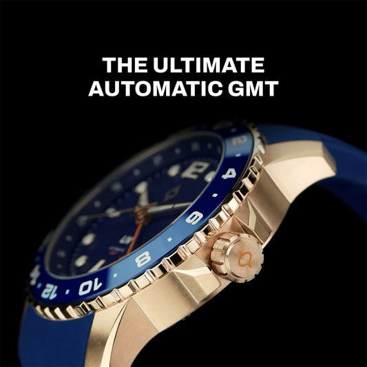 Trekker Auto GMT Blue / Rose