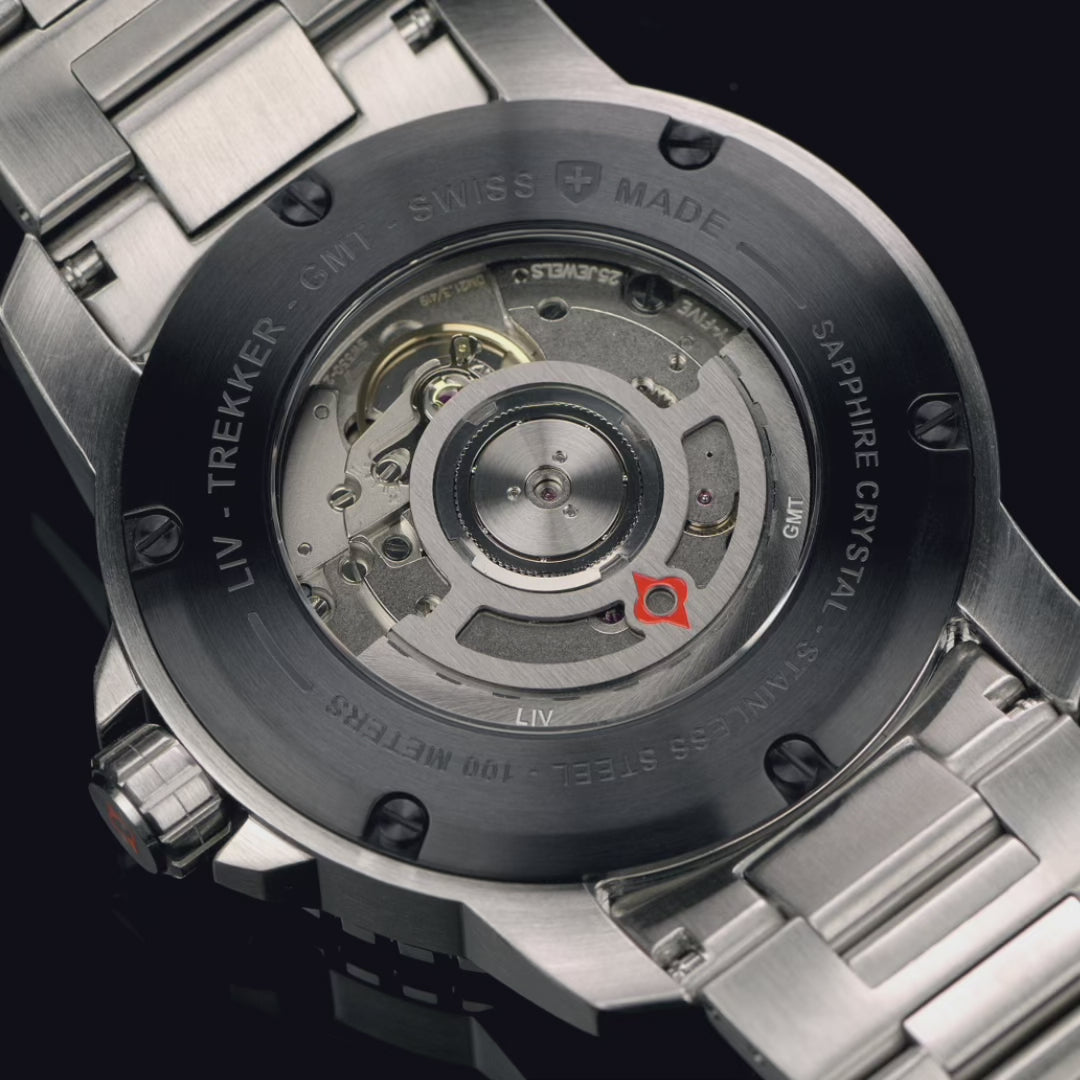 25-Jewel Swiss GMT Automatic