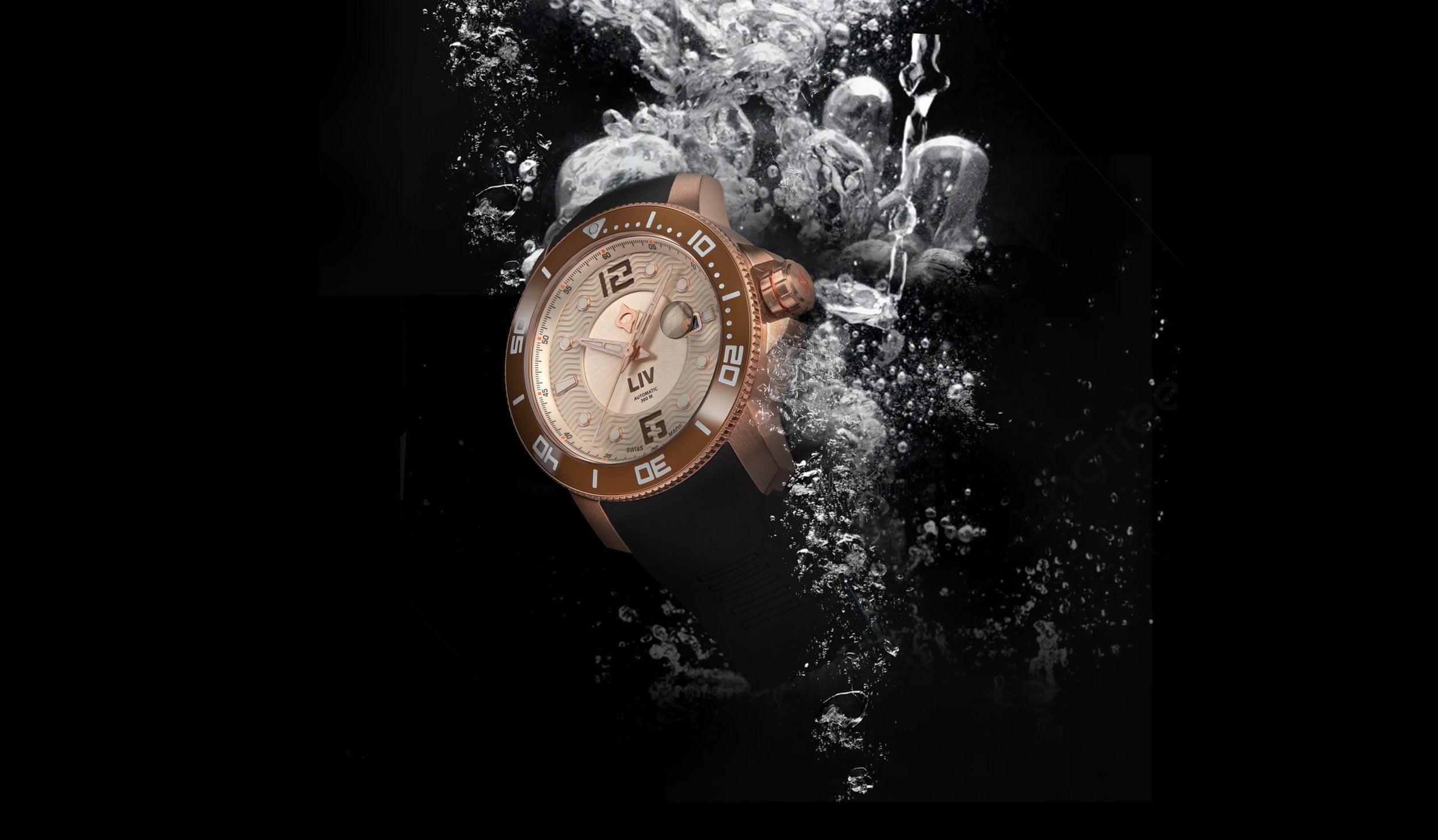 NEW! Bavarian Rose Fusion GX-Diver's 44mm – LIV Swiss Watches