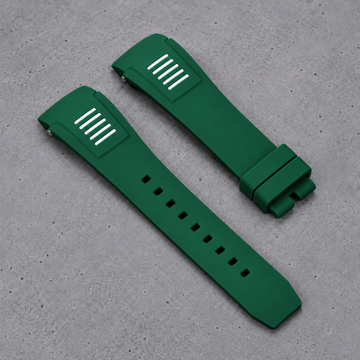 Form-fit Silicone | Green/White| 23mm