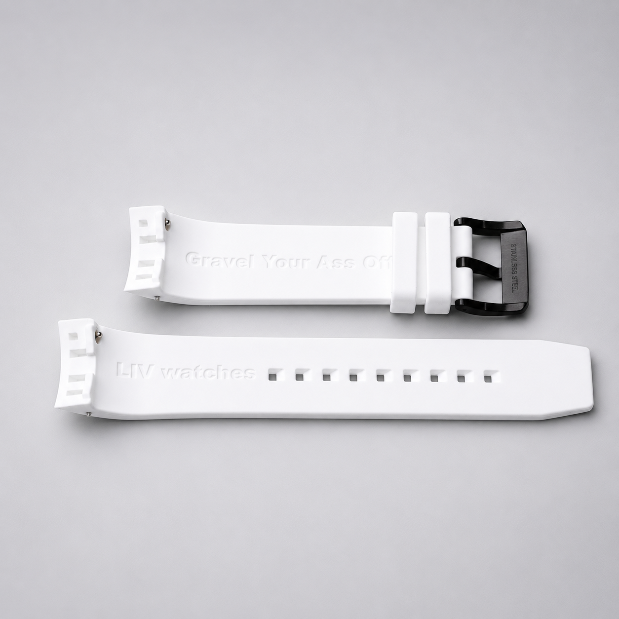 White Forrest Gravel Strap