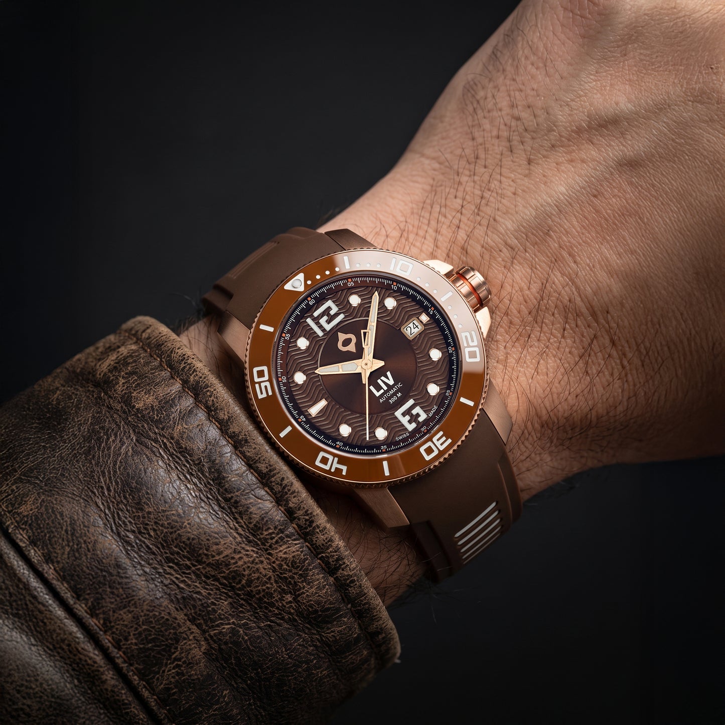 NEW! GX-Diver's 41mm Dark Bavarian Rose Fusion