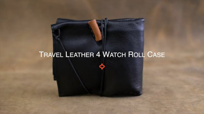 Top Grain Leather Roll For Four