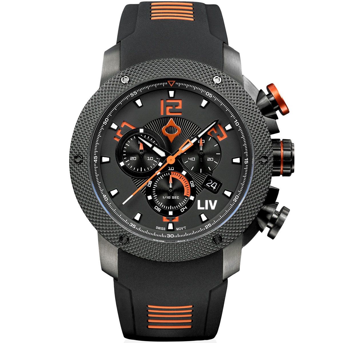LIV GX1 Signature Orange - LIV Swiss Watches