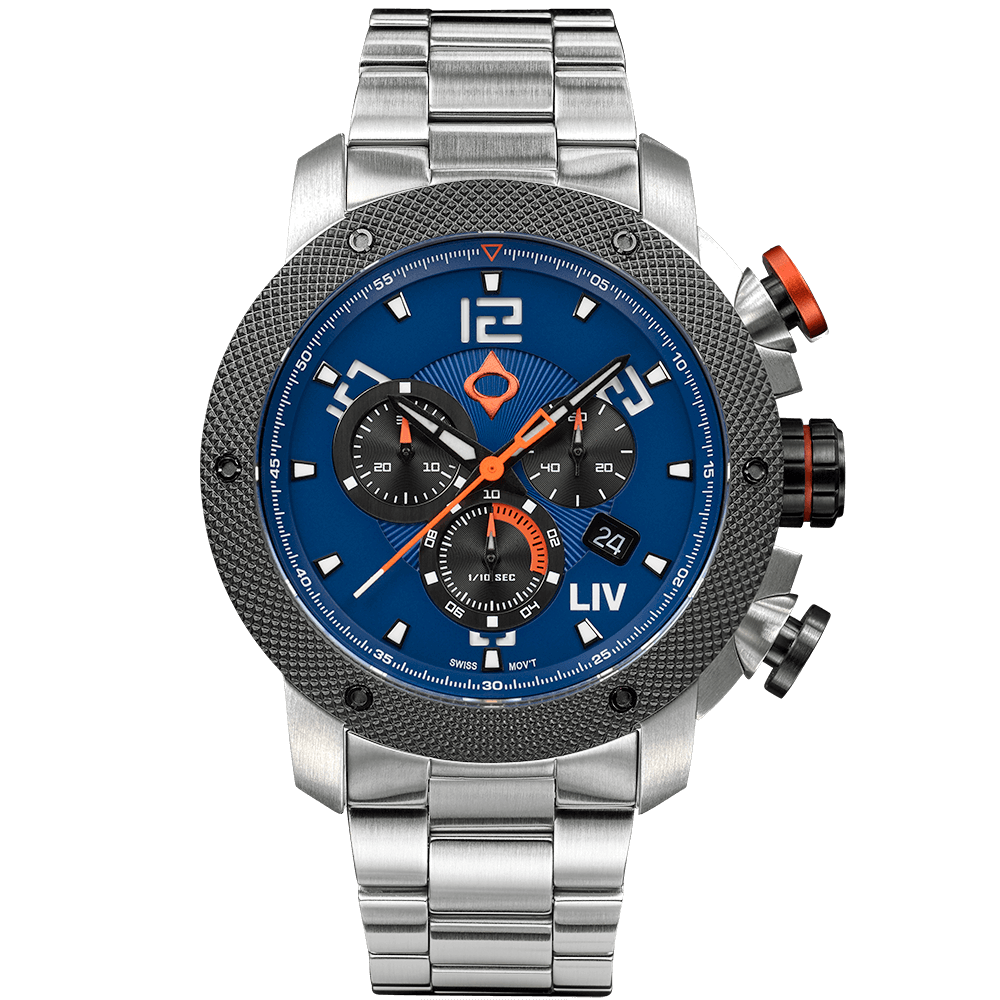 LIV GX1 Cobalt - LIV Swiss Watches