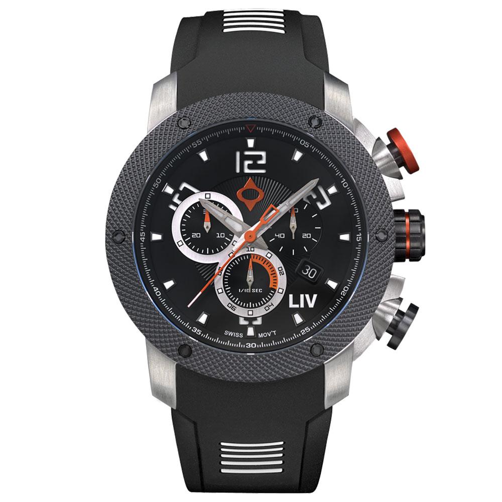 LIV GX1 Classic Black - LIMITED EDITION - LIV Swiss Watches