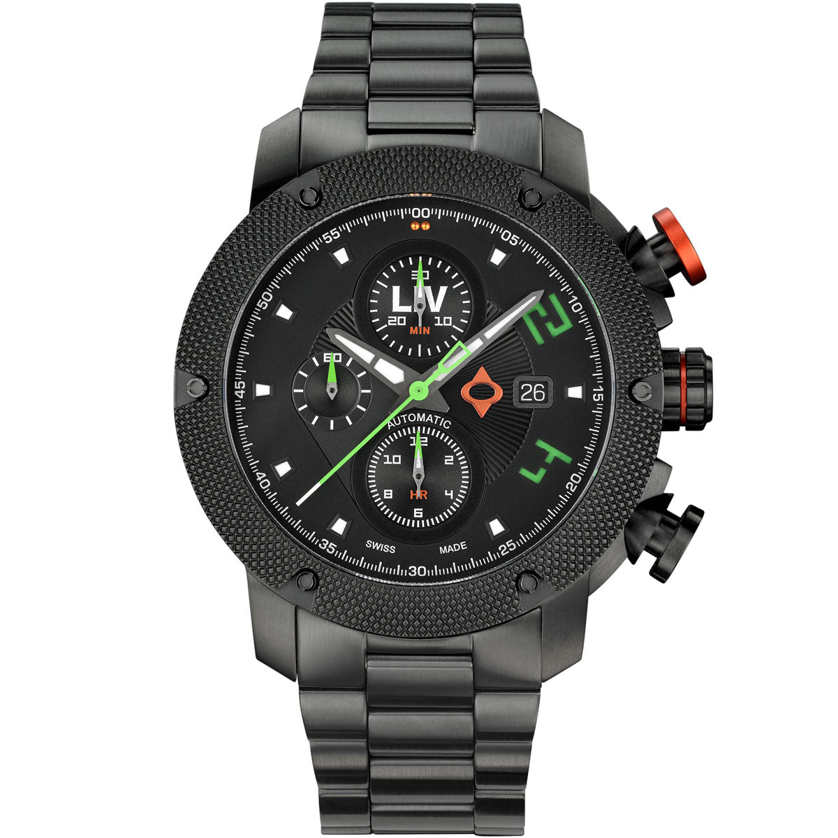 Shop Envy Green LIV GX-AC Swiss Made Automatic Watch – LIV Swiss Watches