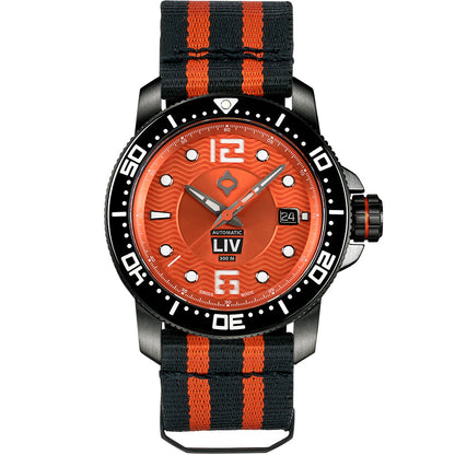 LIV Diver's 41mm Harvest Moon - LIV Swiss Watches
