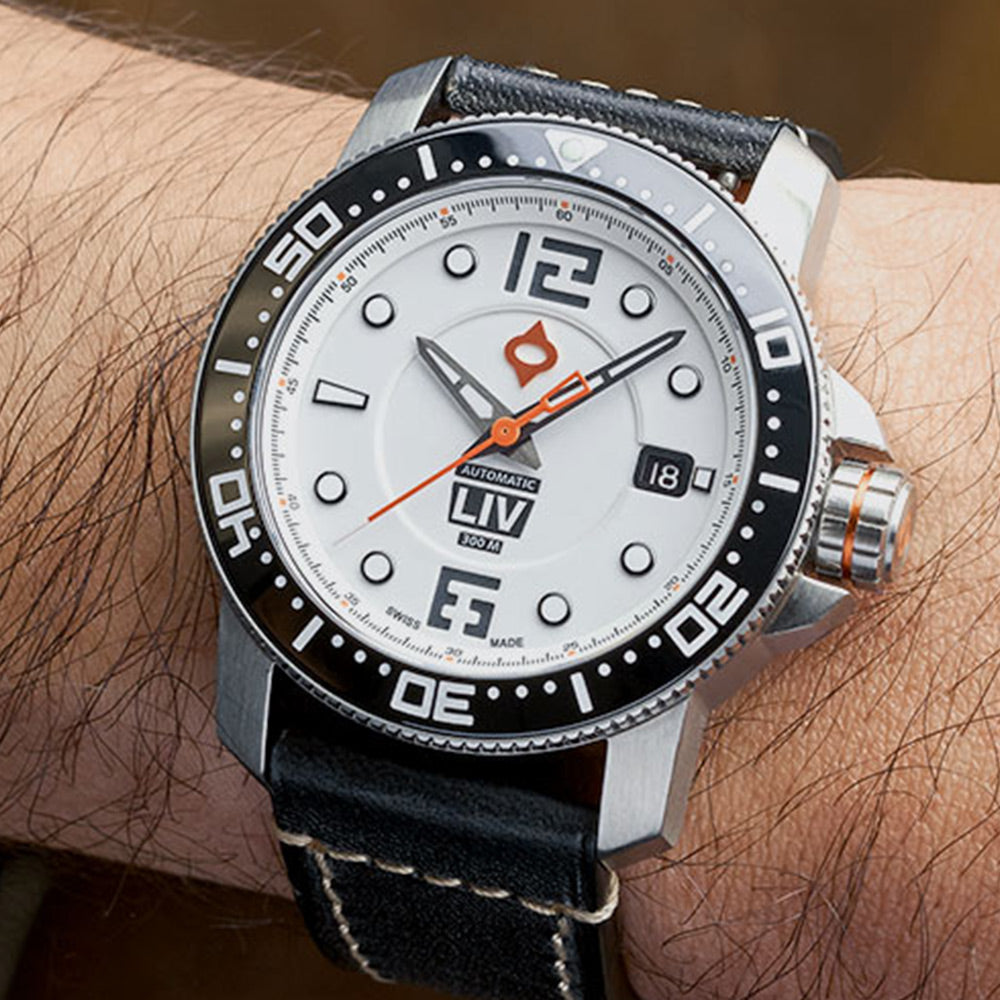 LIV Diver's 41mm Full Lume - LIV Swiss Watches