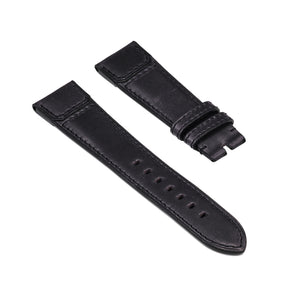 Charcoal Crazy Horse Saddle Leather
