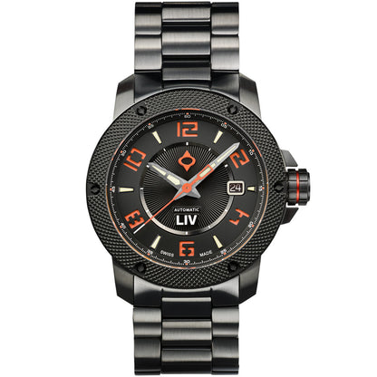 LIV GX1-A Signature Orange - LIV Swiss Watches
