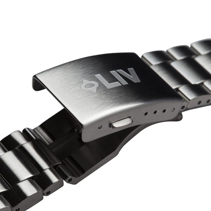 LIV Classic Gray IP Stainless Steel Bracelet
