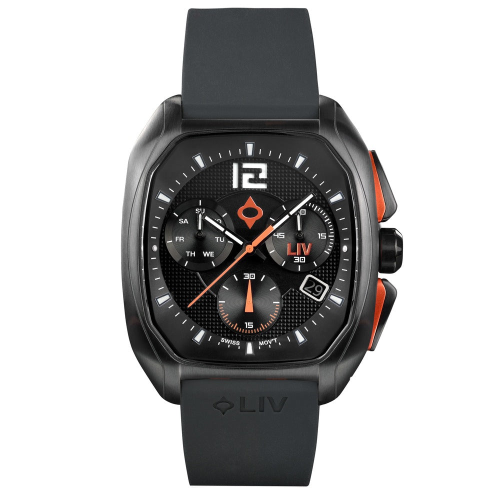 LIV Rebel-DDC Classic Black - LIV Swiss Watches